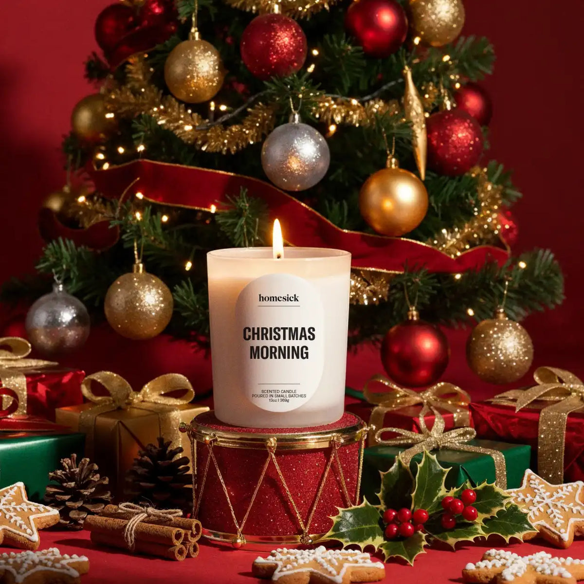 Christmas Morning Candle