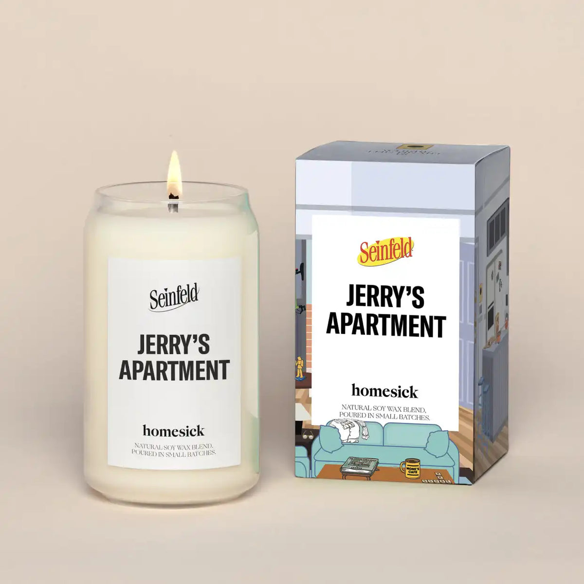 Seinfeld Jerry's Apartment Candle