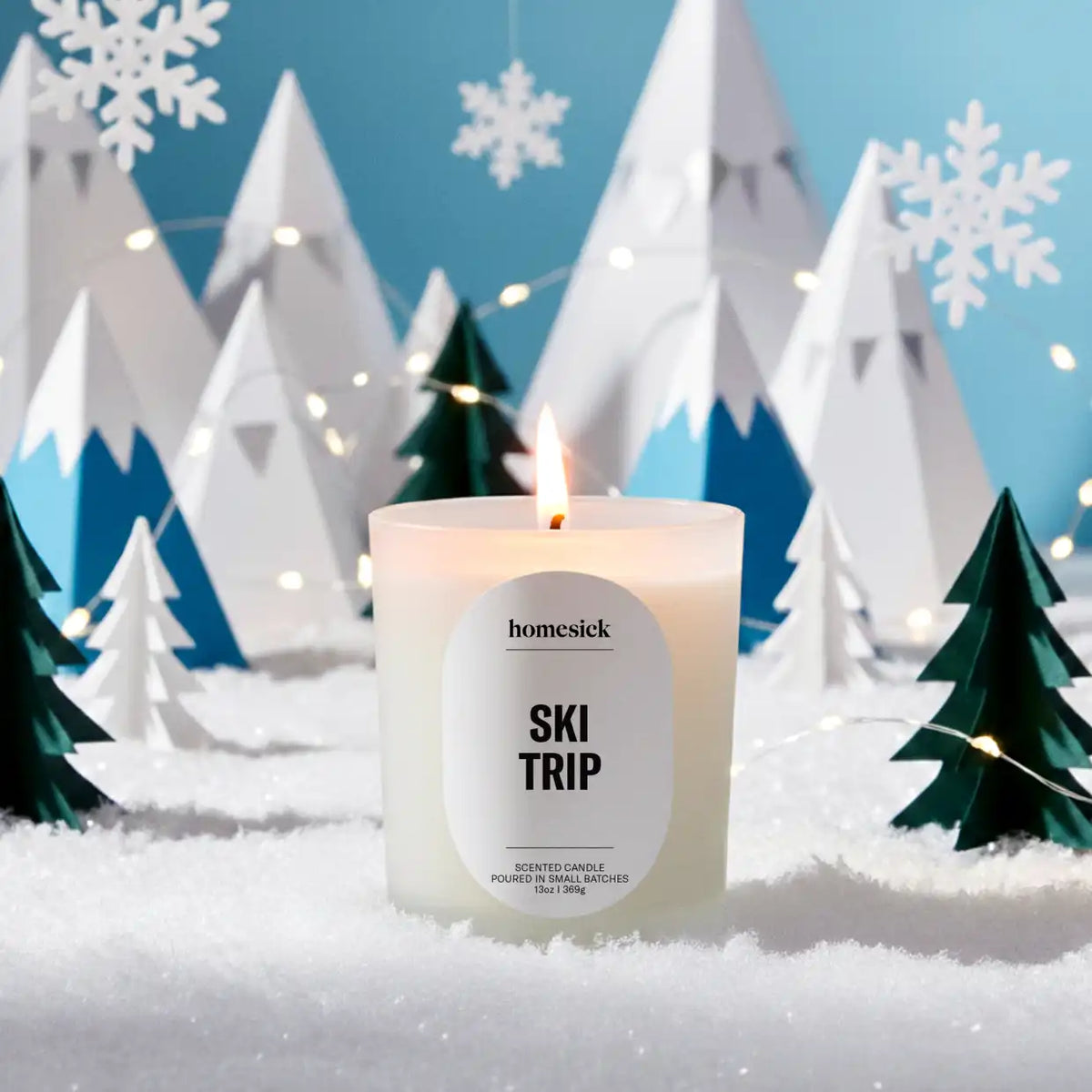 Ski Trip Candle